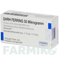 GHRH (GHRH) 50 мкг порошок 1x5 шт - Соматорелин FERRING