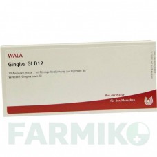 ГІНГІВА (GINGIVA) D 12 ампули 10x1 мл - Гомеопатія WALA HEILMITTEL