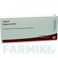 ГІНГІВА (GINGIVA) D 30 ампули 10x1 мл - Гомеопатія WALA HEILMITTEL