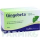 ГИНГОБЕТА (GINGOBETA) 120 мг таблетки 60 шт - Экстракт листьев гинкго билоба BETAPHARM