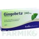 ГИНГОБЕТА (GINGOBETA) 240 мг таблетки 30 шт - Экстракт листьев гинкго билоба BETAPHARM