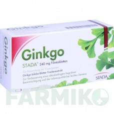 ГИНКГО (GINKGO) 240 мг таблетки 60 шт - Экстракт листьев гинкго билоба STADA