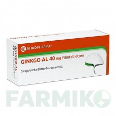 ГИНКГО (GINKGO) 40 мг таблетки 30 шт - Экстракт листьев гинкго билоба ALIUD PHARMA