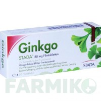ГИНКГО (GINKGO) 80 мг таблетки 30 шт - Екстракт листя гінкго білоба STADA