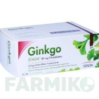 ГИНКГО (GINKGO) 80 мг таблетки 120 шт - Екстракт листя гінкго білоба STADA