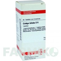 ГІНКГО БІЛОБА (GINKGO BILOBA) D 12 таблетки 80 шт - Гомеопатія DHU