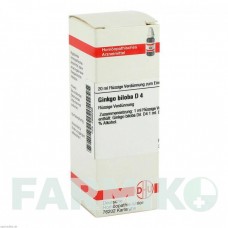ГИНКГО БИЛОБА (GINKGO BILOBA) D 4 раствор 20 мл - Гомеопатия DHU