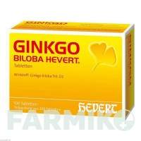 ГІНКГО БІЛОБА (GINKGO BILOBA) таблетки 300 шт - Гомеопатія HEVERT