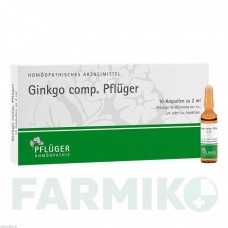 ГІНКГО КОМП (GINKGO COMP) ампули 10 шт - Гомеопатія HOMOOPATHISCHES ALEXANDER PFLUGER