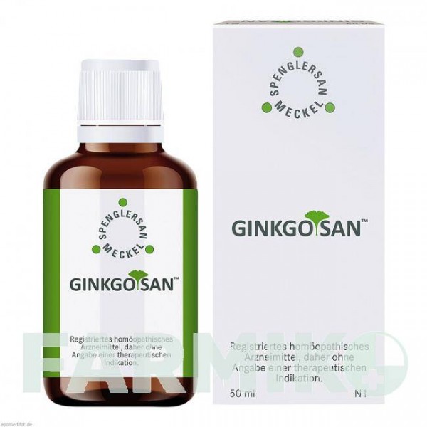 ГІНКГОСАН (GINKGOSAN) краплі 200 мл - Гомеопатія SPENGLERSAN