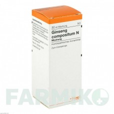 ГИНЗЕНГ КОМПОЗИТУМ (GINSENG COMPOSITUM) капли 30 мл - Гомеопатия BIOLOGISCHE HEILMITTEL HEEL