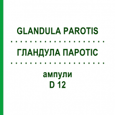ГЛАНДУЛА ПАРОТІС (GLANDULA PAROTIS) D 12 ампули 10x1 мл - Гомеопатія WALA HEILMITTEL