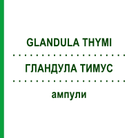 ГЛАНДУЛА ТИМУС (GLANDULA THYMI) ампули 100 шт - Гомеопатія BIOLOGISCHE HEILMITTEL HEEL