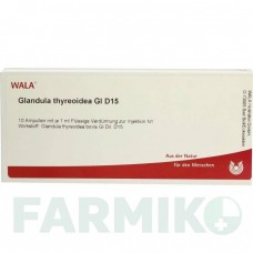 ГЛАНДУЛА ТИРЕОЇДИ (GLANDULA THYREOIDEA) D 15 ампули 10x1 мл - Гомеопатія WALA HEILMITTEL