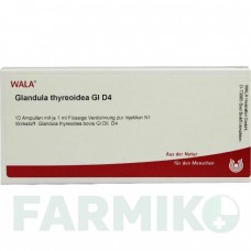 ГЛАНДУЛА ТИРЕОЇДИ (GLANDULA THYREOIDEA) D 4 ампули 10x1 мл - Гомеопатія WALA HEILMITTEL
