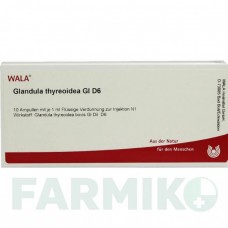 ГЛАНДУЛА ТИРЕОЇДИ (GLANDULA THYREOIDEA) D 6 ампули 10x1 мл - Гомеопатія WALA HEILMITTEL