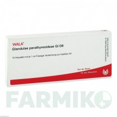 ГЛАНДУЛА ПАРАТИРЕОЇДИ (GLANDULAE PARATHYREOIDEAE) D 8 ампули 10x1 мл - Гомеопатія WALA HEILMITTEL