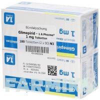 ГЛИМЕПИРИД (GLIMEPIRID) 1 мг таблетки 180 шт - Глимепирид 1 A PHARMA