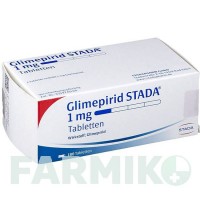 ГЛИМЕПИРИД (GLIMEPIRID) 1 мг таблетки 180 шт - Глимепирид STADAPHARM