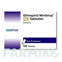 ГЛІМЕПІРИД (GLIMEPIRID) 1 мг таблетки 120 шт - Глімепірид ZENTIVA
