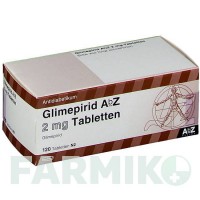 ГЛІМЕПІРИД (GLIMEPIRID) 2 мг таблетки 120 шт - Глімепірид ABZ PHARMA