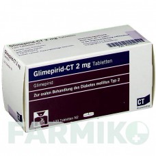 ГЛИМЕПИРИД (GLIMEPIRID) 2 мг таблетки 120 шт - Глимепирид ABZ PHARMA