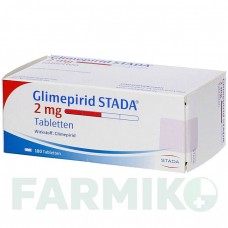 ГЛИМЕПИРИД (GLIMEPIRID) 2 мг таблетки 180 шт - Глимепирид STADAPHARM