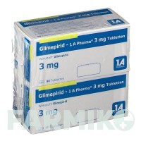 ГЛИМЕПИРИД (GLIMEPIRID) 3 мг таблетки 180 шт - Глимепирид 1 A PHARMA