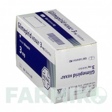ГЛИМЕПИРИД (GLIMEPIRID) 3 мг таблетки 120 шт - Глимепирид HEXAL