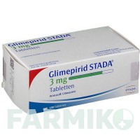 ГЛІМЕПІРИД (GLIMEPIRID) 3 мг таблетки 180 шт - Глімепірид STADAPHARM