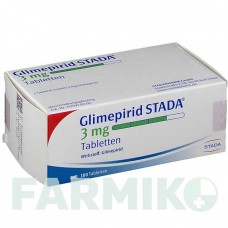 ГЛИМЕПИРИД (GLIMEPIRID) 3 мг таблетки 180 шт - Глимепирид STADAPHARM