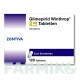 ГЛИМЕПИРИД (GLIMEPIRID) 3 мг таблетки 120 шт - Глимепирид ZENTIVA