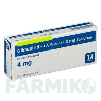 ГЛІМЕПІРИД (GLIMEPIRID) 4 мг таблетки 30 шт - Глімепірид 1 A PHARMA
