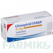 ГЛИМЕПИРИД (GLIMEPIRID) 4 мг таблетки 120 шт - Глимепирид STADAPHARM