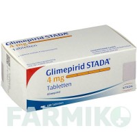 ГЛІМЕПІРИД (GLIMEPIRID) 4 мг таблетки 180 шт - Глімепірид STADAPHARM