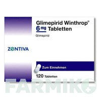 ГЛІМЕПІРИД (GLIMEPIRID) 6 мг таблетки 120 шт - Глімепірид ZENTIVA