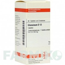 ГЛОНОИНУМ (GLONOINUM) D 12 таблетки 80 шт - Гомеопатия DHU