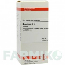 ГЛОНОИНУМ (GLONOINUM) D 6 таблетки 200 шт - Гомеопатия DHU