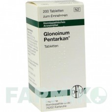 ГЛОНОИНУМ ПЕНТАРКАН (GLONOINUM PENTARKAN) таблетки 200 шт - Гомеопатия DHU
