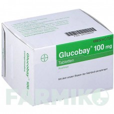 ГЛЮКОБАЙ (GLUCOBAY) 100 мг таблетки 105 шт - Акарбоза KOHLPHARMA