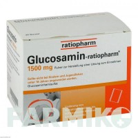 ГЛЮКОЗАМИН (GLUCOSAMIN) 1500 мг порошок 30 шт - Глюкозамин RATIOPHARM