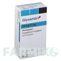 ГЛИКСАМБИ (GLYXAMBI) 10 мг/5 мг таблетки 30 шт - Линаглиптин, Эмпаглифлозин BOEHRINGER INGELHEIM