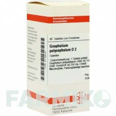 ГНАФАЛИУМ ПОЛИЦЕФАЛУМ (GNAPHALIUM POLYCEPHALUM) D 2 таблетки 80 шт - Гомеопатия DHU