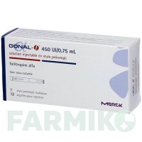 ГОНАЛ (GONAL) 450 МЕ/0,75 мл 0,75 мл раствор 1 шт - Фоллитропин альфа CC PHARMA