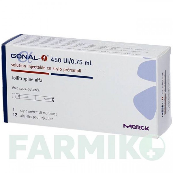 ГОНАЛ (GONAL) 450 МЕ/0,75 мл 0,75 мл раствор 1 шт - Фоллитропин альфа CC PHARMA