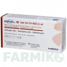 ГОНАЛ (GONAL) 900 МЕ/1,5 мл 1,5 мл раствор 1 шт - Фоллитропин альфа ACA MULLER-ADAG PHARMA