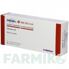 ГОНАЛ (GONAL) 900 МЕ/1,5 мл 1,5 мл раствор 1 шт - Фоллитропин альфа CC PHARMA
