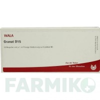 ГРАНАТ (GRANAT) D 15 ампули 10x1 мл - Гомеопатія WALA HEILMITTEL