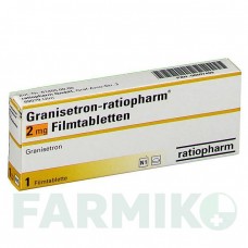 ГРАНИСЕТРОН (GRANISETRON) 2 мг таблетки 1 шт - Гранисетрон RATIOPHARM