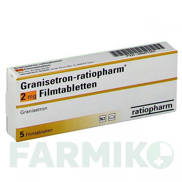 ГРАНИСЕТРОН (GRANISETRON) 2 мг таблетки 5 шт - Гранисетрон RATIOPHARM